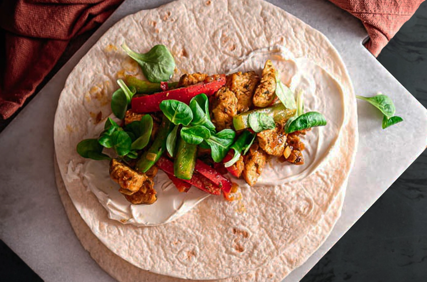 Wraps met kipfilet